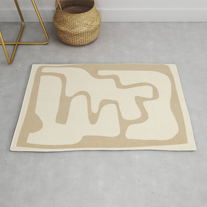 Modern Abstract Shapes 20 Rug Gallery Image 1