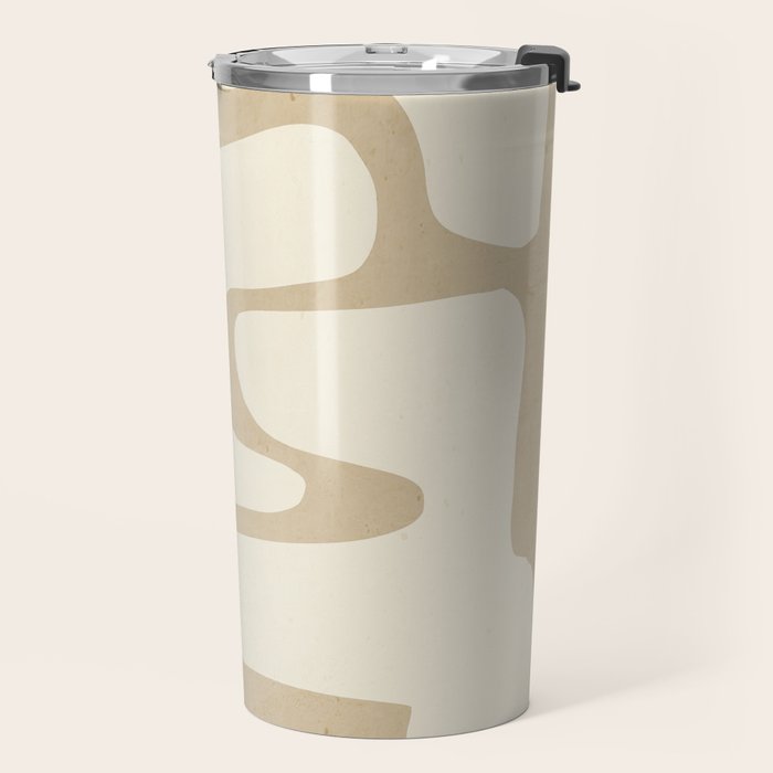 Modern Abstract Shapes 20 Travel Mug Gallery Image 2