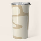 Modern Abstract Shapes 20 Travel Mug Gallery Image 2