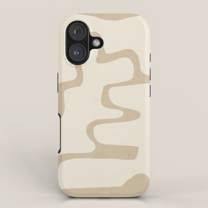 Modern Abstract Shapes 20 iPhone Case Gallery Image 1