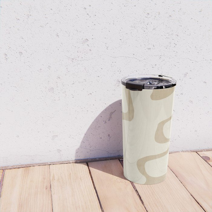 Modern Abstract Shapes 20 Travel Mug Gallery Image 4