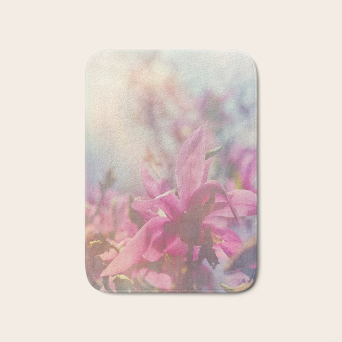 Her Heart Bloomed with Love in the Spring Bath Mat Gallery Image 1