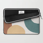 Abstract Earth 1-2 - Painted Shapes Laptop Sleeve Gallery Image 2