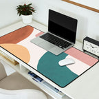 Abstract Earth 1-2 - Painted Shapes Desk Mat Gallery Image 2