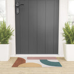 Abstract Earth 1-2 - Painted Shapes Welcome Mat Gallery Image 3