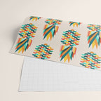 Groovy Pineapple Wrapping Paper Gallery Image 2
