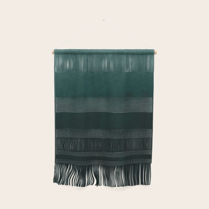 Ombre Emerald Wall Hanging Gallery Image 1