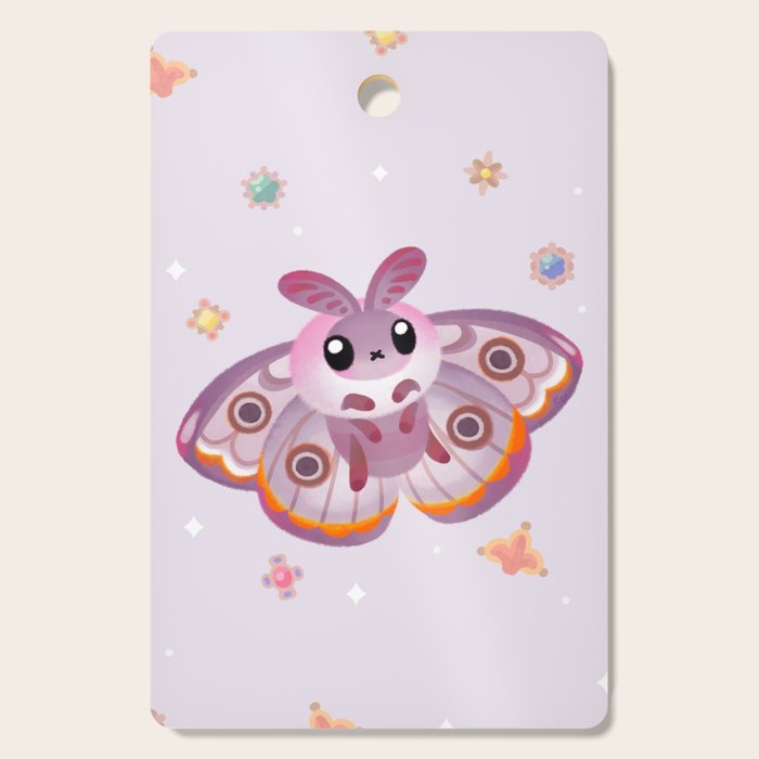 Marbled Emperor Moth Cutting Board Gallery Image 1