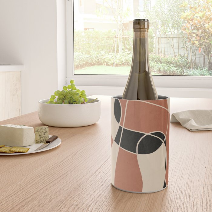 Modern Abstract Minimal Art 22 Wine Chiller Gallery Image 4