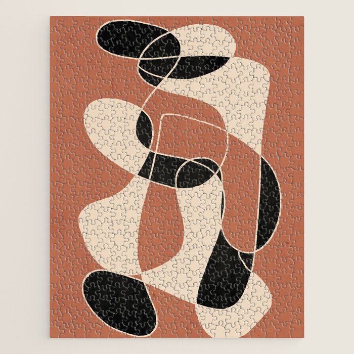 Modern Abstract Minimal Art 22 Jigsaw Puzzle Gallery Image 1