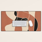 Modern Abstract Minimal Art 22 Desk Mat Gallery Image 1