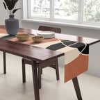 Modern Abstract Minimal Art 22 Table Runner Gallery Image 2