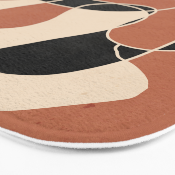 Modern Abstract Minimal Art 22 Bath Mat Gallery Image 3