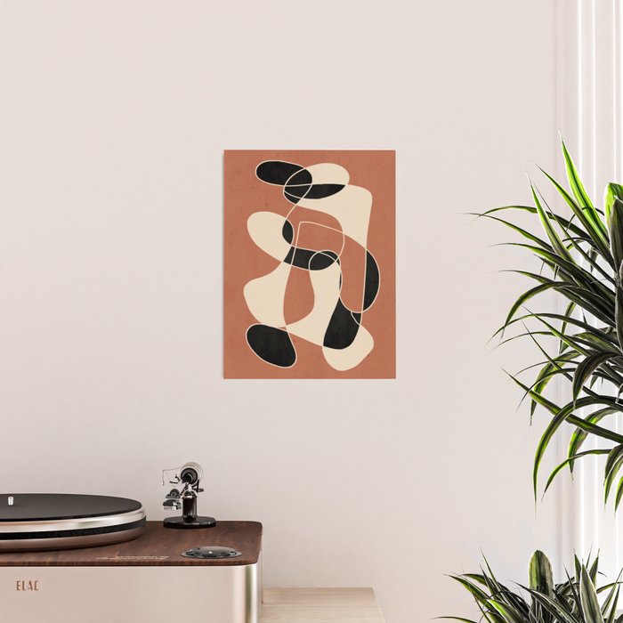 Modern Abstract Minimal Art 22 Poster Gallery Image 2