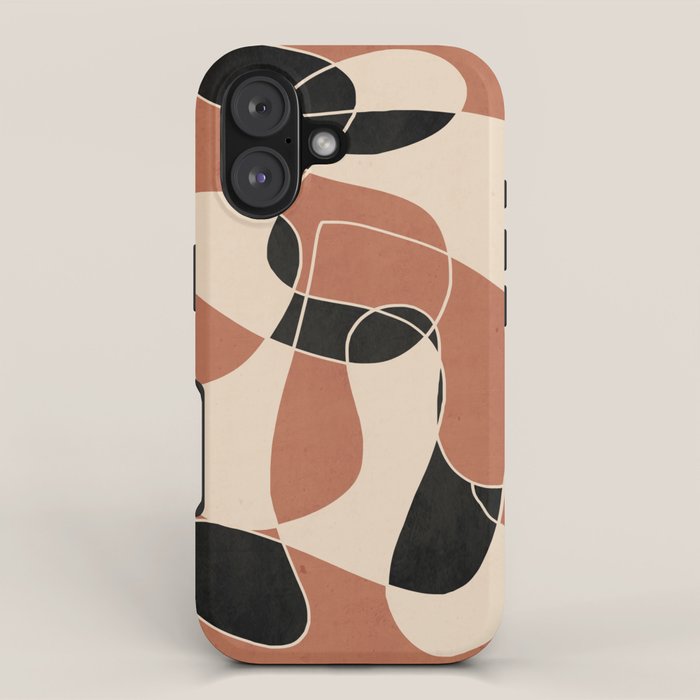 Modern Abstract Minimal Art 22 iPhone Case Gallery Image 1