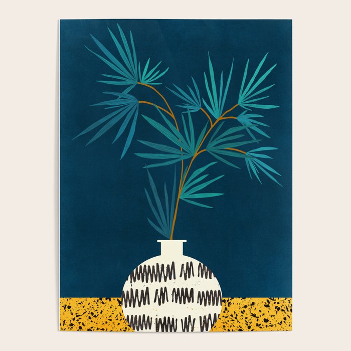 Night Palm Blues Poster Gallery Image 1