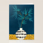 Night Palm Blues Stationery Card Gallery Image 2