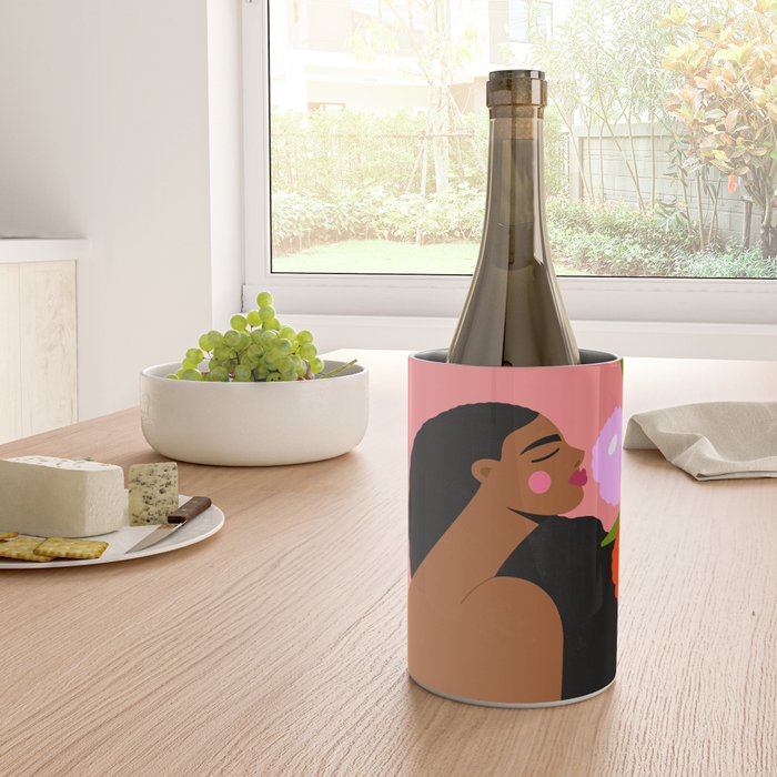Sweet Summer Flowers Wine Chiller Gallery Image 4