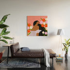 Sweet Summer Flowers Wood Wall Art Gallery Image 2