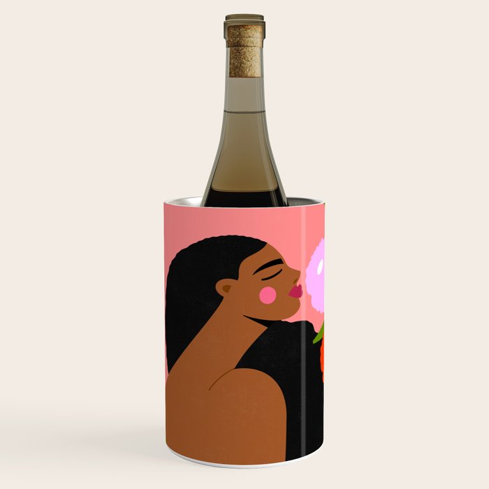 Sweet Summer Flowers Wine Chiller Gallery Image 1