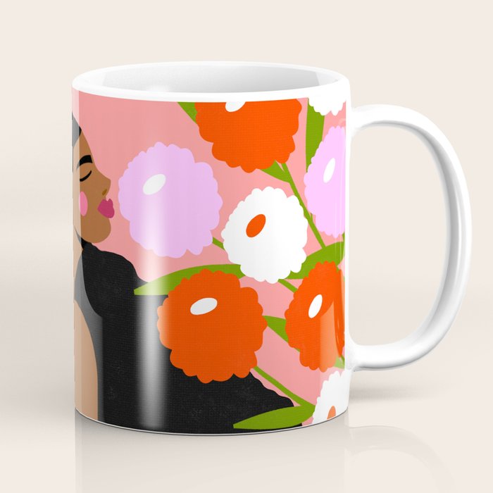 Sweet Summer Flowers Coffee Mug Gallery Image 1