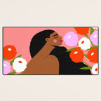 Sweet Summer Flowers Desk Mat Gallery Image 3