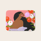 Sweet Summer Flowers Bath Mat Gallery Image 1