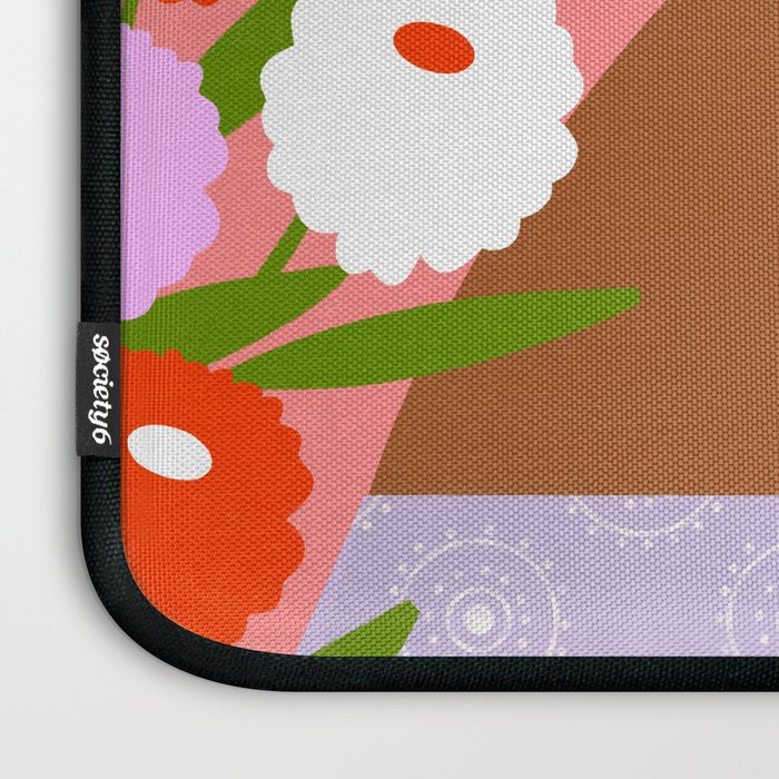 Sweet Summer Flowers Laptop Sleeve Gallery Image 3