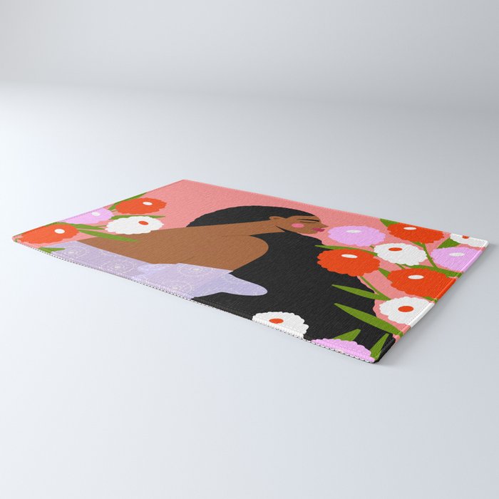 Sweet Summer Flowers Rug Gallery Image 3