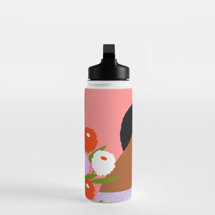 Sweet Summer Flowers Water Bottle Gallery Image 3