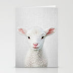 Lamb - Colorful Stationery Card Gallery Image 2