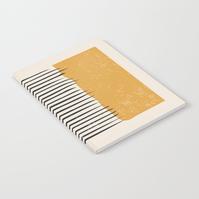 Mid Century Modern Minimalist Rothko Inspired Color Field With Lines Geometric Style Notebook Gallery Image 2