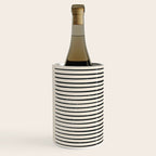 Mid Century Modern Minimalist Rothko Inspired Color Field With Lines Geometric Style Wine Chiller Gallery Image 2