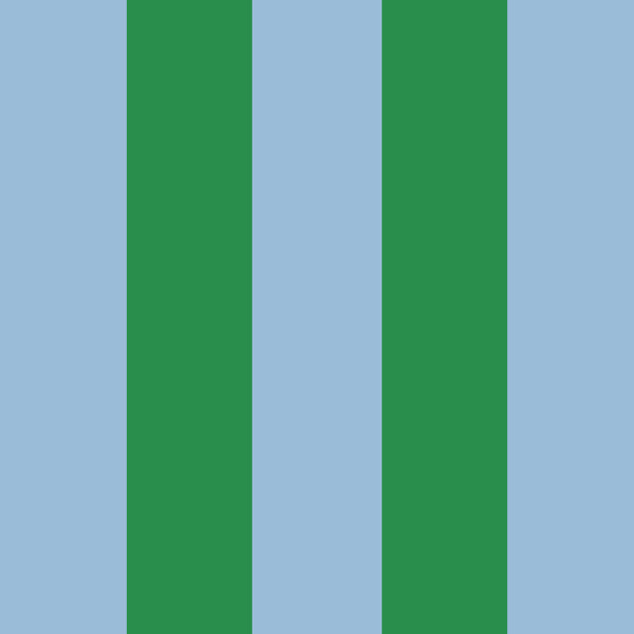 Bold Vertical Stripes in Green and Light Blue Coffee Mug Gallery Image 2