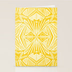 Solana, fall golden mandala Stationery Card Gallery Image 2