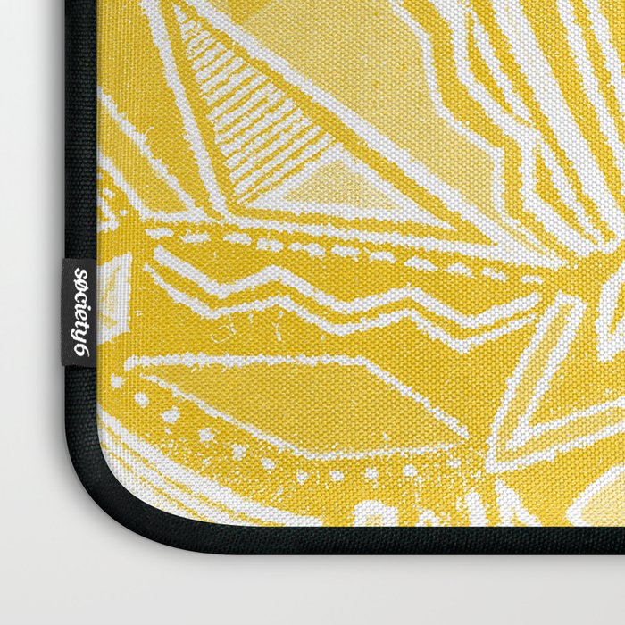 Solana, fall golden mandala Laptop Sleeve Gallery Image 3
