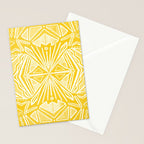 Solana, fall golden mandala Stationery Card Gallery Image 2