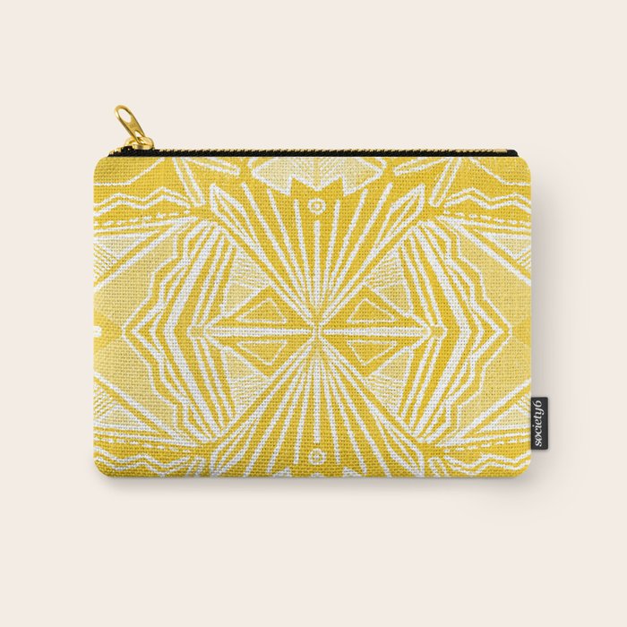 Solana, fall golden mandala Carry All Pouch Gallery Image 1