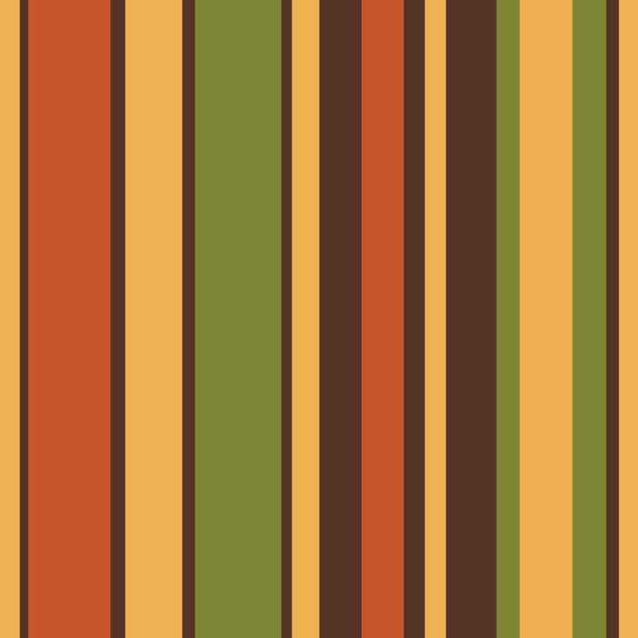 Retro Stripes - Mid Century Modern 50s 60s 70s Pattern in Green, Orange, Yellow, and Brown Coffee Mug Gallery Image 2