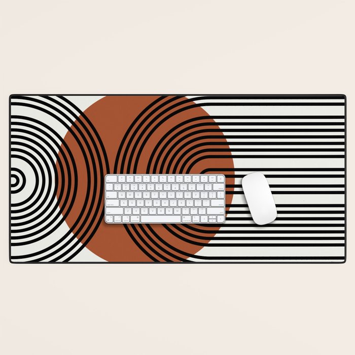 minimal classic arch   Desk Mat Gallery Image 1