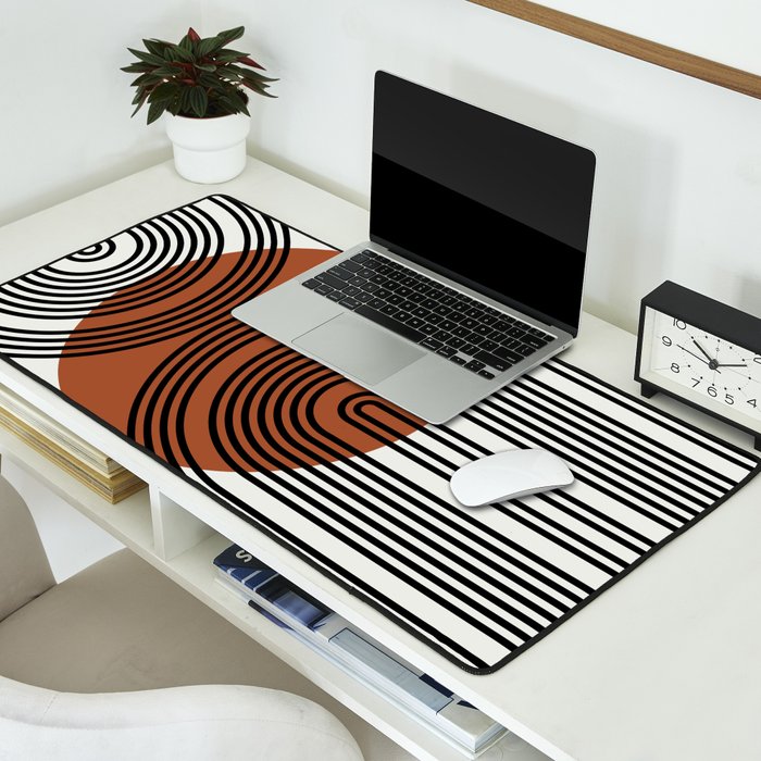 minimal classic arch   Desk Mat Gallery Image 2