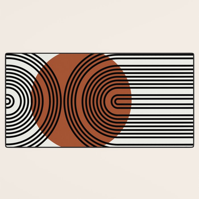 minimal classic arch   Desk Mat Gallery Image 3