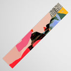 Such a Thing Not Meant To Last, Kiss Passion Love Lovers Couple Friends, Collage Make-out Sex Abstract People Silhouettes Human, Emotions Maximalist Statement Painting Table Runner Gallery Image 3