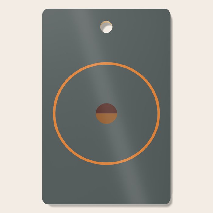 catch II anthracite and ocher Cutting Board Gallery Image 1
