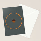 catch II anthracite and ocher Stationery Card Gallery Image 2