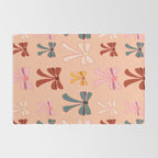 Colorful Ribbon Bows Patterns  Rug Gallery Image 2