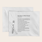 The Peace of Wild Things Placemat Gallery Image 1