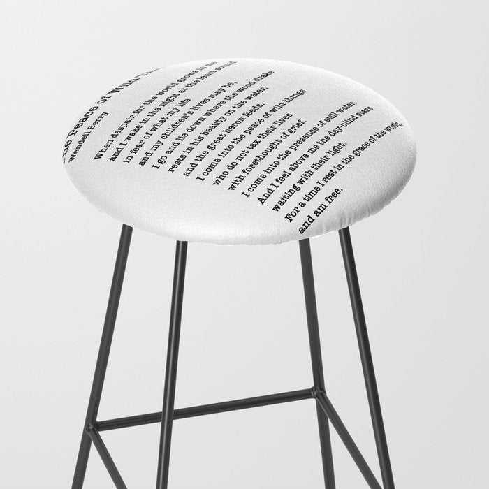 The Peace of Wild Things Stool Gallery Image 2