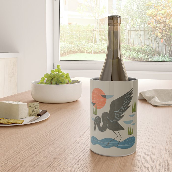 Happy Heron Wine Chiller Gallery Image 4