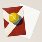 BALLS / Tennis (Clay Court) Stationery Card Gallery Image 2
